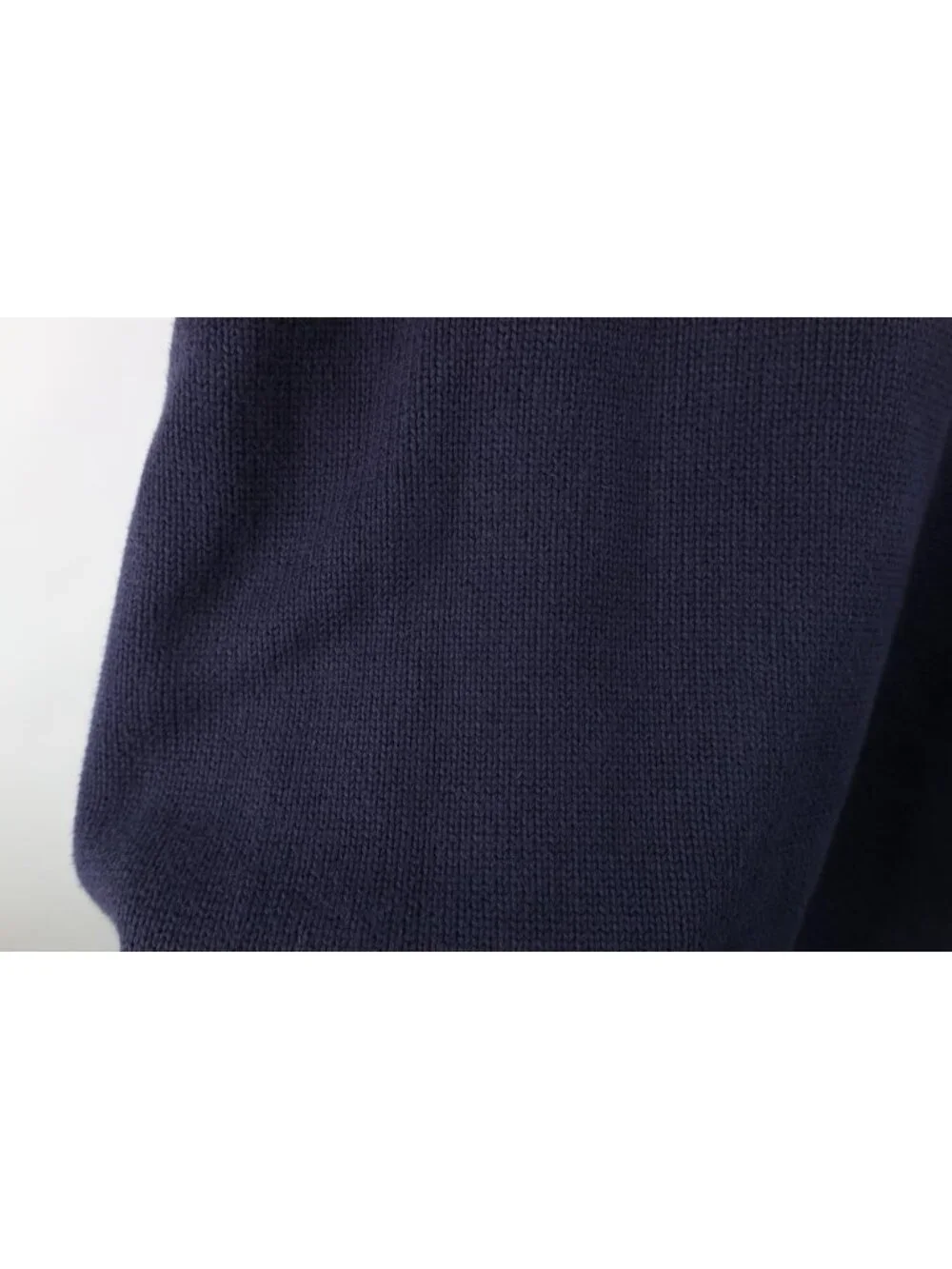 Vtg 90s Lands End Mens 2XL Sun Faded University of Michigan Knit Sweater Japan